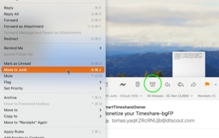 Mac Move to Junk Mail