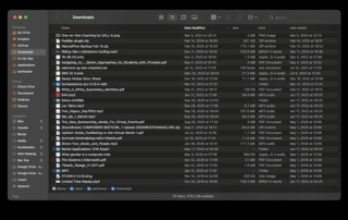Mac Cluttered Downloads Folder