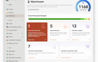 1Password Watchtower