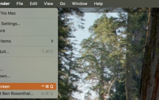 Mac Lock Screen Command
